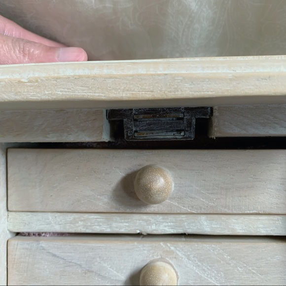 Handcrafted Wooden Jewelry Box Organizer - Picture 7 of 13